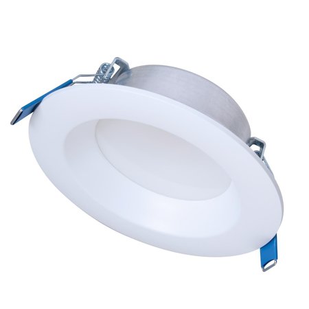 HALO White 4 in. W Plastic LED Canless Recessed Downlight 7.8 W LT4069FS351EWHD